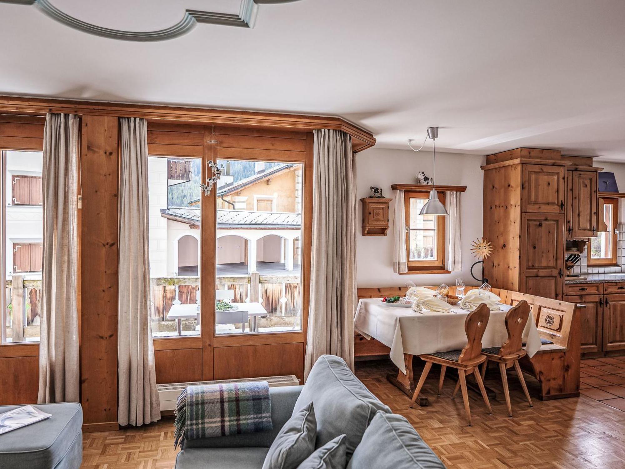 Apartment Chesa Mezzaun By Interhome Zuoz Extérieur photo