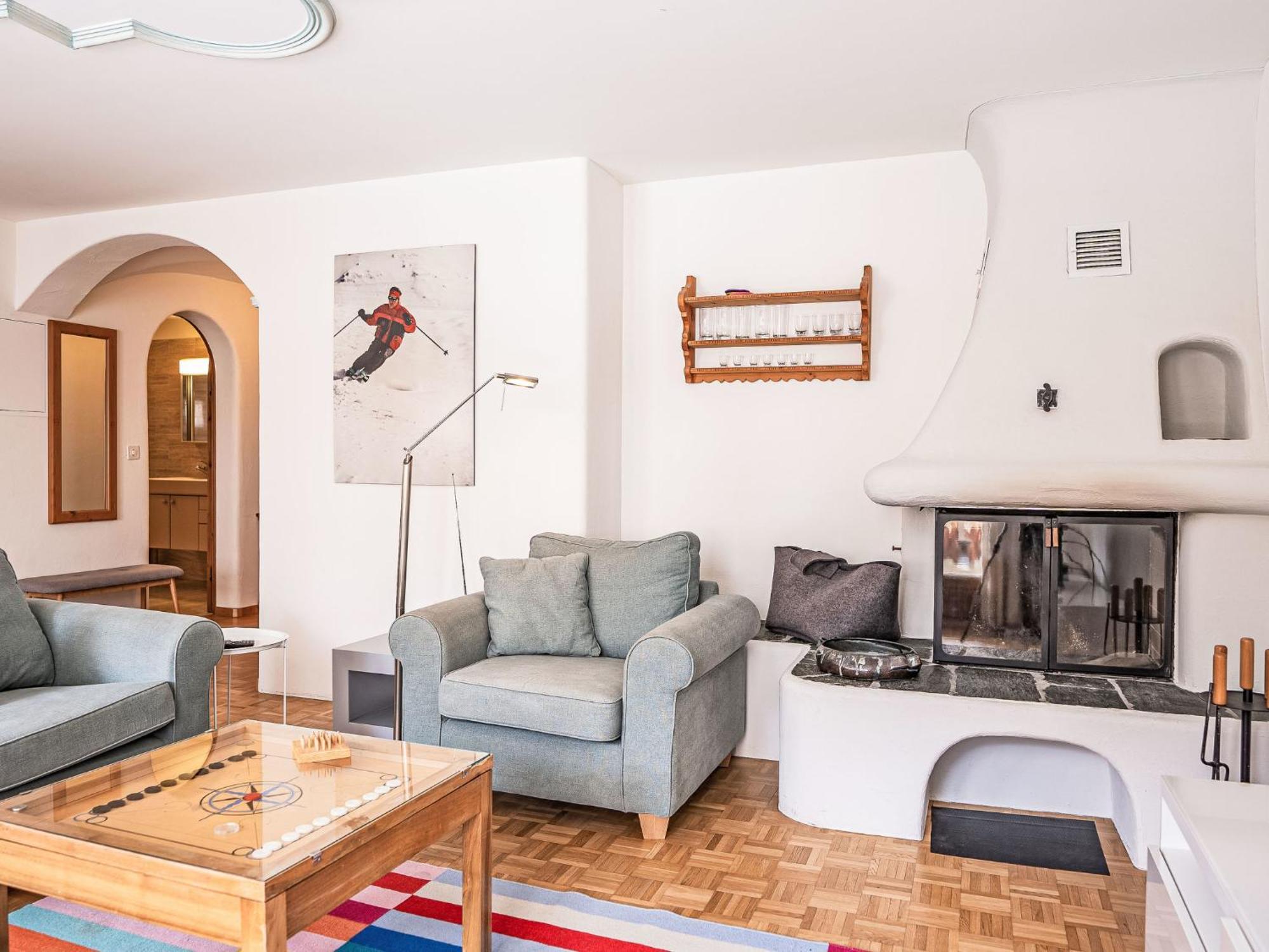 Apartment Chesa Mezzaun By Interhome Zuoz Extérieur photo