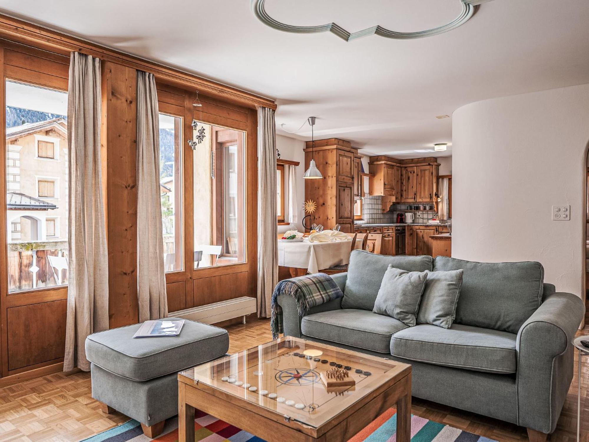Apartment Chesa Mezzaun By Interhome Zuoz Extérieur photo
